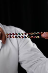 Üstad Erkan Çubukcu Sistemli Tasarım Beyzi Model Sıkma Kehribar Tesbih 