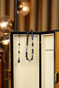 Üstad Erkan Çubukcu Sistemli Tasarım Kapsül Model Multi Color Sıkma Kehribar Tesbih 