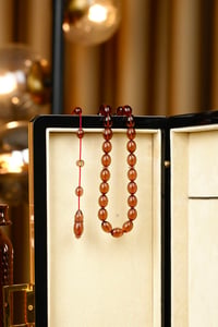 Üstad Muhammet Tacir Sistemli Tasarım Beyzi Model Ateş-i Sıkma Tesbih 