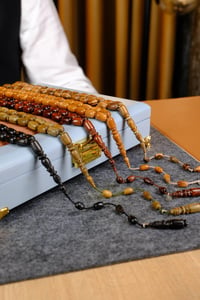 Üstad Yusuf Cevher Master 5'li Set İşlemeli İmame 