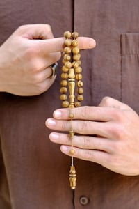 Üstad Yusuf Cevher Özel Mevlevi İmame Kokulu Öd(ud) Ağacı Tesbih 