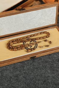 Üstad Yusuf Cevher Özel Oyma İmame Kokulu Öd(ud) Ağacı Tesbih 