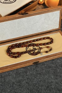 Üstad Yusuf Cevher Özel Oyma İmame Yı-lan Ağacı Tesbih 