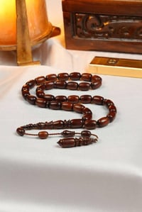 Üstad Yusuf Cevher Özel Oyma İmame Yı-lan Ağacı Tesbih 