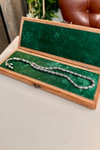 Yeni Kalemkar Oyma Koleksiyonluk Gümüş Tesbih