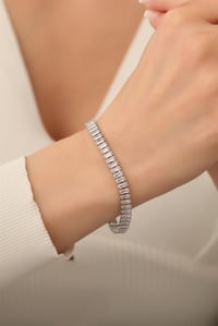 Baget Silver Su Yolu Bileklik
