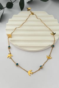 Blue Fly Kolye