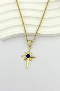 Blue Pole Star Kolye