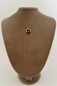 Calira Bordo Çelik Kolye