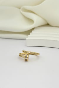 Çivi Gold Yüzük