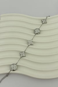 Cleef Silver Taşlı Bileklik