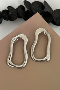 Contour Silver Küpe