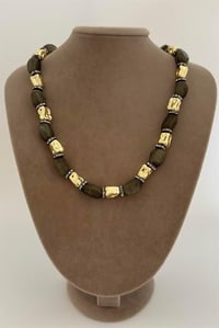 Earth Gold Yeşil Kolye