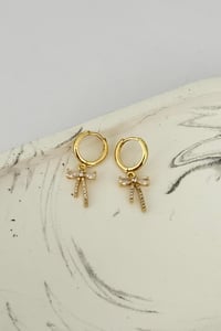 Fiyonk Gold Küpe