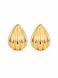 Gilded Wave Küpe