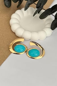 Giselle Blue Küpe