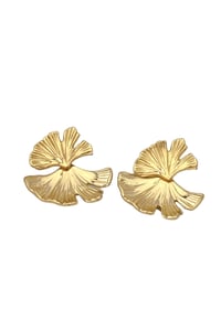 Gold Plunk Küpe