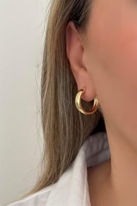 Halka Gold Küpe