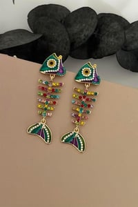 Ichthys Çok Renkli Küpe