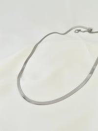 İtalyan Zincir Silver 60 cm Çelik Kolye