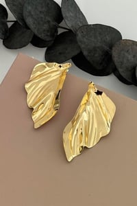 Leaf Gold Küpe