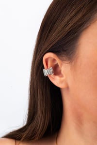 Luvva Silver Earcuff