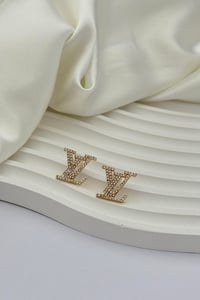 LV Gold Küpe