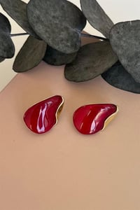 Margo Drift Bordo Küpe