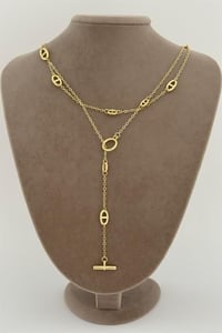 Marka Model Gold Zincir Kolye