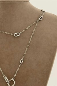 Marka Model Silver Zincir Kolye