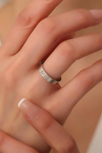 Marka Silver Taşlı Çelik Yüzük