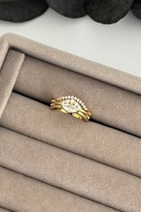 Marquise Gold Yüzük