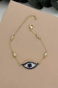 Navy Eye Bileklik