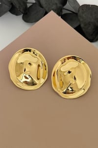 Nugget Gold Küpe