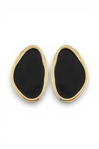 Obsidian Siyah Küpe