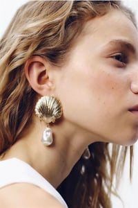 Oyster Pearl Küpe