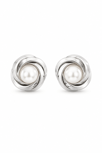 Pearle Silver Küpe