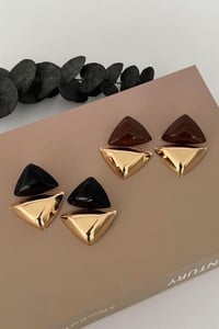 Prism Siyah Küpe