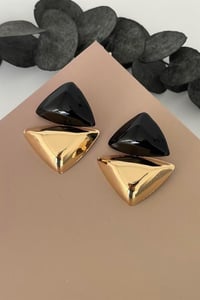Prism Siyah Küpe