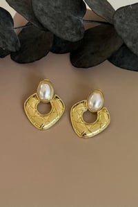 Quilt Pearl Küpe