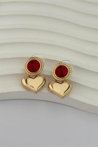 Red Heart Küpe