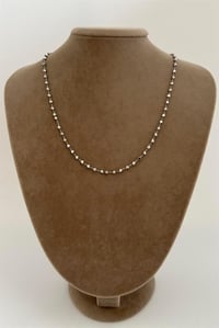 Silver Facet Kolye