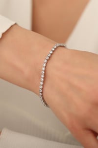 Silver Su Yolu Bileklik | 3 mm