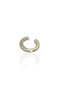Taşlı Silver Kıkırdak Küpe