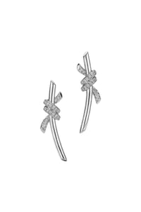 TF Knot Silver Küpe