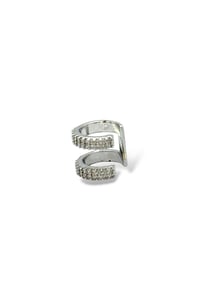 Tia Silver Earcuff