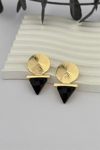 Triangle Black Küpe