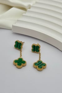 V Cleef Green Küpe