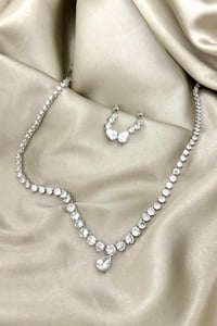 Viola Kolye-Küpe Set