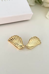 Wing Gold Küpe